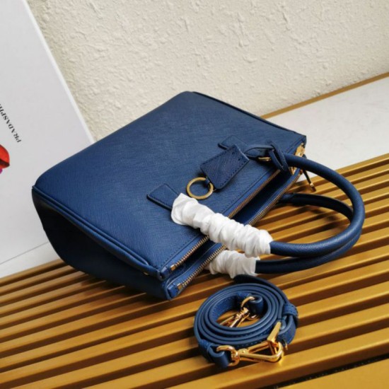 Top AAAAA Replica Prada Galleria Saffiano Small/Medium/Large Handbag Blue Clone Cheap
