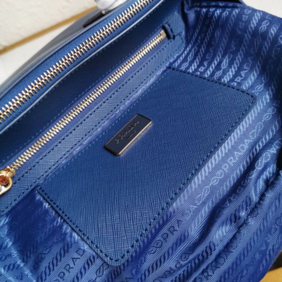 Top AAAAA Replica Prada Galleria Saffiano Small/Medium/Large Handbag Blue Clone Cheap