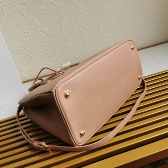 Top AAAAA Replica Prada Galleria Saffiano Small/Medium/Large Handbag Light Pink Clone Cheap
