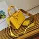 Top AAAAA Replica Prada Galleria Saffiano Small/Medium/Large Handbag Yellow Clone Cheap