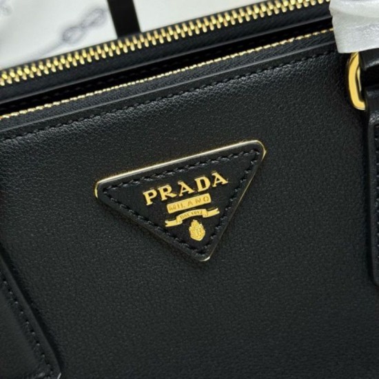 Top AAAAA Replica Prada Galleria Saffiano Medium Tote Bag 1BA457 Black Clone Cheap