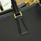 Top AAAAA Replica Prada Galleria Saffiano Medium Tote Bag 1BA457 Black Clone Cheap