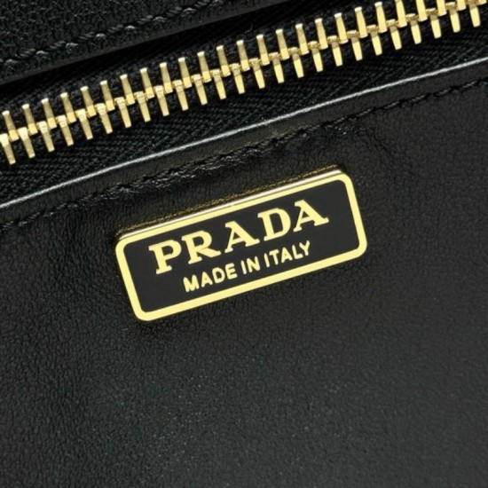 Top AAAAA Replica Prada Galleria Saffiano Medium Tote Bag 1BA457 Black Clone Cheap