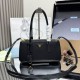 Top AAAAA Replica Prada Galleria Saffiano Medium Tote Bag 1BA457 Black Clone Cheap