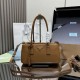 Top AAAAA Replica Prada Galleria Saffiano Medium Tote Bag 1BA457 Brown Clone Cheap