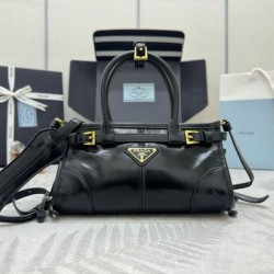 Top AAAAA Replica Prada Bonnie Mini Handbag 1BA486 Black Clone Cheap