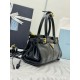 Top AAAAA Replica Prada Bonnie Mini Handbag 1BA486 Black Clone Cheap
