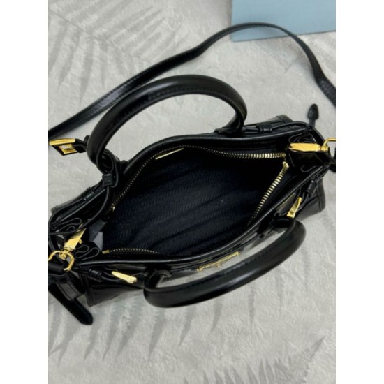 Top AAAAA Replica Prada Bonnie Mini Handbag 1BA486 Black Clone Cheap