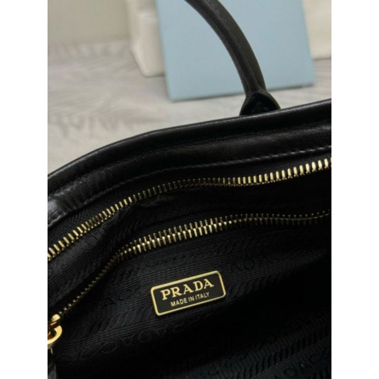 Top AAAAA Replica Prada Bonnie Mini Handbag 1BA486 Black Clone Cheap