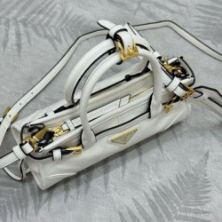 Top AAAAA Replica Prada Bonnie Mini Handbag 1BA486 White Clone Cheap