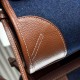 Top AAAAA Replica Prada Bonnie Mini Handbag 1BA486 Blue/Brown Clone Cheap