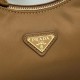 Fake Prada Re-Edition 2005 Re-Nylon Saffiano Mini Hobo Bag 1N204M Brown Replica Top AAAAA Replica Prada Re-Edition 2005 Re-Nylon Saffiano Mini Hobo Bag 1N204M Brown Clone Cheap