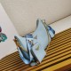 Top AAAAA Replica Prada Re-Edition 2005 Saffiano Handbag/Hobo Blue Clone Cheap