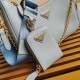 Top AAAAA Replica Prada Re-Edition 2005 Saffiano Handbag/Hobo Blue Clone Cheap