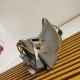 Top AAAAA Replica Prada Re-Edition 2005 Saffiano Handbag/Hobo Grey Clone Cheap