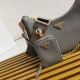 Top AAAAA Replica Prada Re-Edition 2005 Saffiano Handbag/Hobo Grey Clone Cheap
