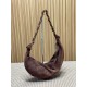 Fake YSL Saint Laurent Amalia Croissant Hobo Shoulder Bag Coffee Replica Top AAAAA Replica YSL Saint Laurent Amalia Croissant Hobo Shoulder Bag Coffee Clone Cheap