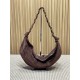Fake YSL Saint Laurent Amalia Croissant Hobo Shoulder Bag Coffee Replica Top AAAAA Replica YSL Saint Laurent Amalia Croissant Hobo Shoulder Bag Coffee Clone Cheap