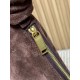 Fake YSL Saint Laurent Amalia Croissant Hobo Shoulder Bag Coffee Replica Top AAAAA Replica YSL Saint Laurent Amalia Croissant Hobo Shoulder Bag Coffee Clone Cheap