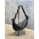 Top AAAAA Replica YSL Saint Laurent Amalia Mini Hobo Bag Black Clone Cheap