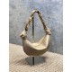 Fake YSL Saint Laurent Amalia Mini Hobo Bag Apricot Replica Top AAAAA Replica YSL Saint Laurent Amalia Mini Hobo Bag Apricot Clone Cheap