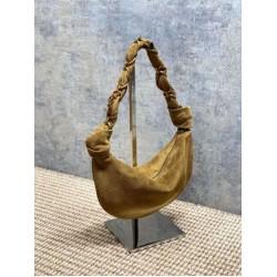 Top AAAAA Replica YSL Saint Laurent Amalia Mini Hobo Bag Gray Suede Clone Cheap