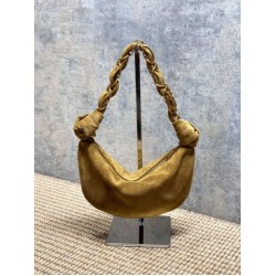 Top AAAAA Replica YSL Saint Laurent Amalia Mini Hobo Bag Gray Suede Clone Cheap