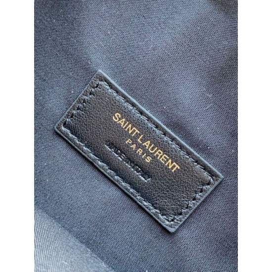 Fake YSL Saint Laurent Amalia Mini Hobo Bag Gray Suede Replica Top AAAAA Replica YSL Saint Laurent Amalia Mini Hobo Bag Gray Suede Clone Cheap