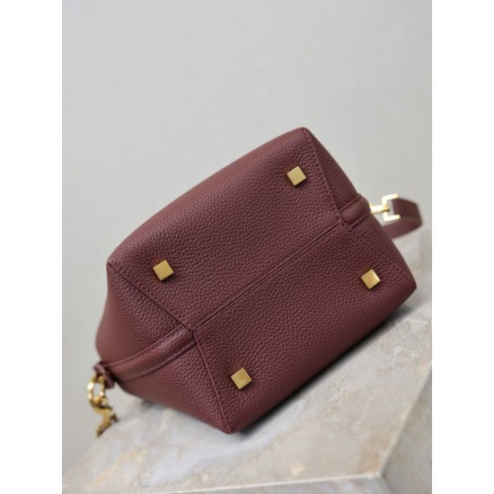 Top AAAAA Replica YSL Saint Laurent Small Bucket Bag (LE 37) Brown Clone Cheap