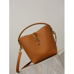 Top AAAAA Replica YSL Saint Laurent Small Bucket Bag (LE 37) Yellow Clone Cheap