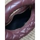 Top AAAAA Replica YSL Saint Laurent Icarino Cassandre Quilted Nappa Small Tote Bag Maroon Clone Cheap