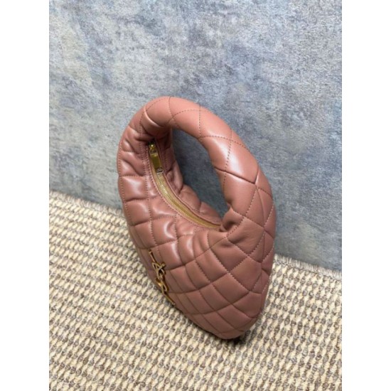 Top AAAAA Replica YSL Saint Laurent Icarino Cassandre Quilted Nappa Small Tote Bag Pink Clone Cheap