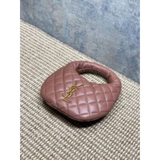 Top AAAAA Replica YSL Saint Laurent Icarino Cassandre Quilted Nappa Small Tote Bag Pink Clone Cheap