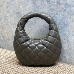 Top AAAAA Replica YSL Saint Laurent Icarino Cassandre Quilted Nappa Small Tote Bag Gray Clone Cheap