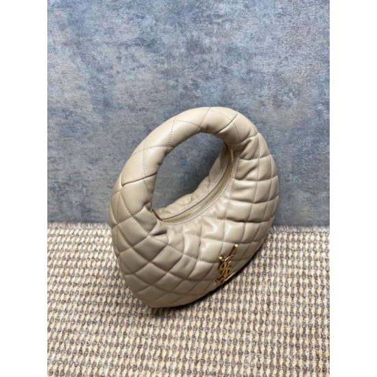 Top AAAAA Replica YSL Saint Laurent Icarino Tote Bag Cassandre Quilted Nappa Leather Apricot Clone Cheap