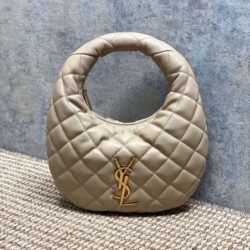 Top AAAAA Replica YSL Saint Laurent Icarino Tote Bag Cassandre Quilted Nappa Leather Apricot Clone Cheap