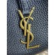 Top AAAAA Replica YSL Saint Laurent Paris VII Small Hobo Bag Black with Embossed Details Clone Cheap