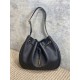Top AAAAA Replica YSL Saint Laurent Paris VII Small Hobo Bag Black with Embossed Details Clone Cheap