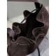 Top AAAAA Replica YSL Saint Laurent Jamie Pochon PARIS VII Suede Shoulder Bag Coffee Clone Cheap