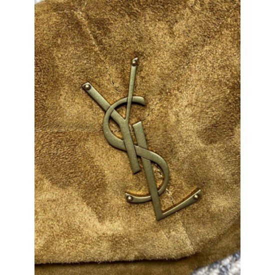Fake YSL Saint Laurent Toy Puffer Medium Shoulder Bag Camel Suede Replica Top AAAAA Replica YSL Saint Laurent Toy Puffer Medium Shoulder Bag Camel Suede Clone Cheap