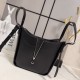 Fake Loewe Hammock Flip Medium Classic Tote Bag Black Replica Top AAAAA Replica Loewe Hammock Flip Medium Classic Tote Bag Black Clone Cheap