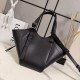 Fake Loewe Hammock Flip Medium Classic Tote Bag Black Replica Top AAAAA Replica Loewe Hammock Flip Medium Classic Tote Bag Black Clone Cheap