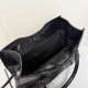 Fake Balenciaga Le City Small Vertical Tote Bag Black Replica Top AAAAA Replica Balenciaga Le City Small Vertical Tote Bag Black Clone Cheap