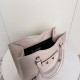 Top AAAAA Replica Balenciaga Le City Small Vertical Tote Bag Apricot Clone Cheap