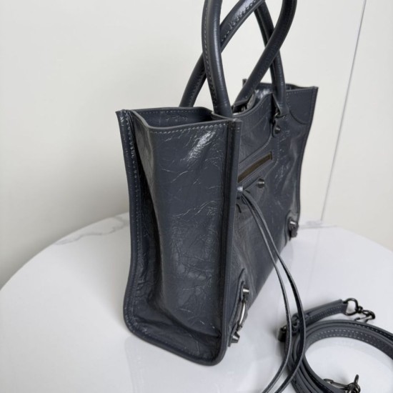 Top AAAAA Replica Balenciaga Le City Small Vertical Tote Bag Yellow Clone Cheap