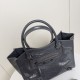 Top AAAAA Replica Balenciaga Le City Small Vertical Tote Bag Yellow Clone Cheap