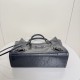 Top AAAAA Replica Balenciaga Le City Small Vertical Tote Bag Yellow Clone Cheap