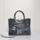 Top AAAAA Replica Balenciaga Le City Small Vertical Tote Bag Yellow Clone Cheap