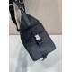 Top AAAAA Replica Prada Explore Re-Nylon Men's Shoulder Bag Black Clone Cheap