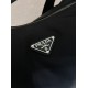 Top AAAAA Replica Prada Explore Re-Nylon Men's Shoulder Bag Black Clone Cheap